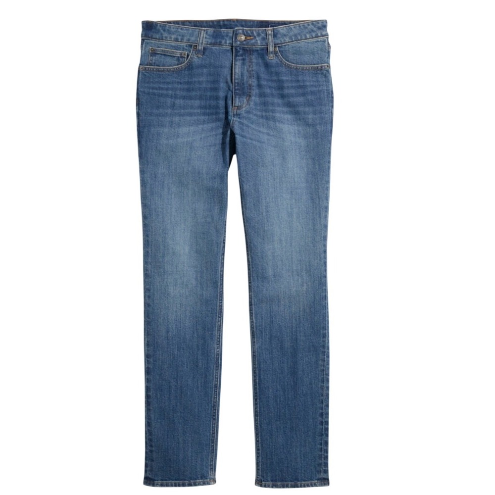 Vineyard Vines Saylor Fit Straight Leg Jeans Medium Wash Blue Denim Size 6